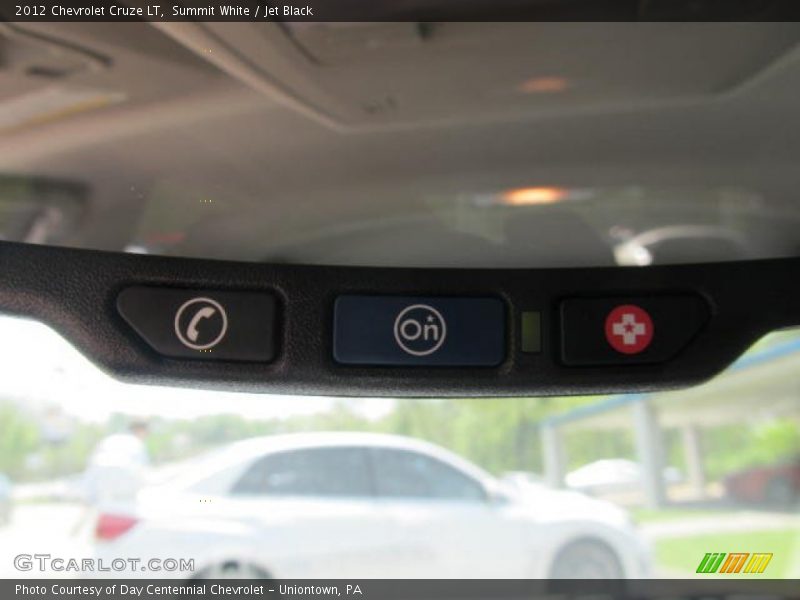Summit White / Jet Black 2012 Chevrolet Cruze LT