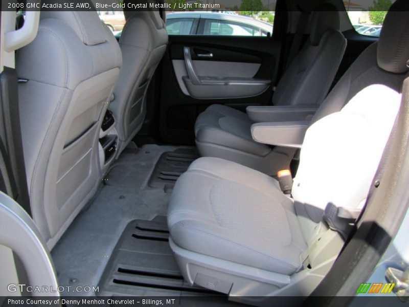 Blue-Gold Crystal Metallic / Light Titanium 2008 GMC Acadia SLE AWD