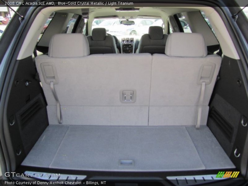 Blue-Gold Crystal Metallic / Light Titanium 2008 GMC Acadia SLE AWD