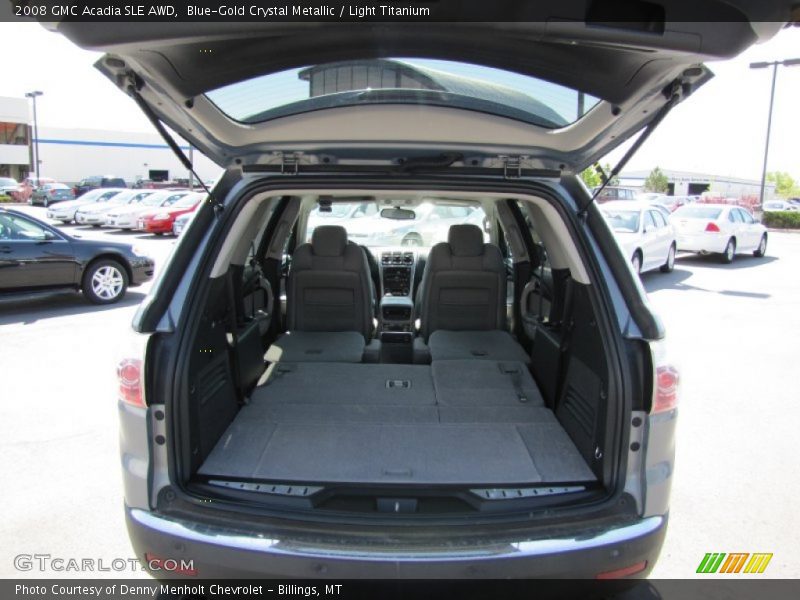Blue-Gold Crystal Metallic / Light Titanium 2008 GMC Acadia SLE AWD