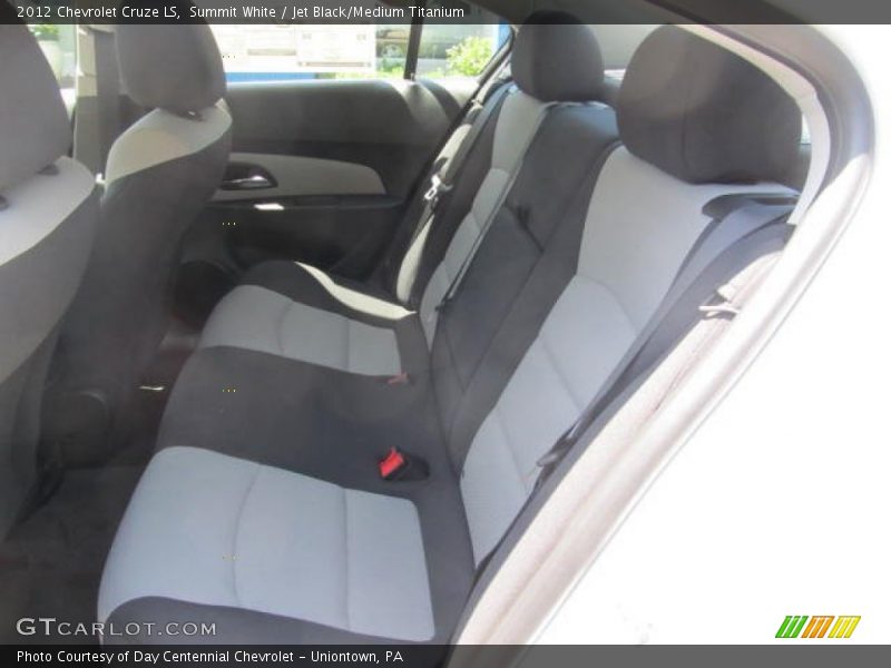 Summit White / Jet Black/Medium Titanium 2012 Chevrolet Cruze LS