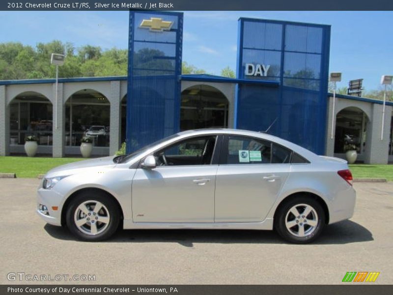 Silver Ice Metallic / Jet Black 2012 Chevrolet Cruze LT/RS