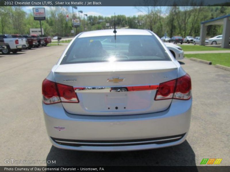 Silver Ice Metallic / Jet Black 2012 Chevrolet Cruze LT/RS