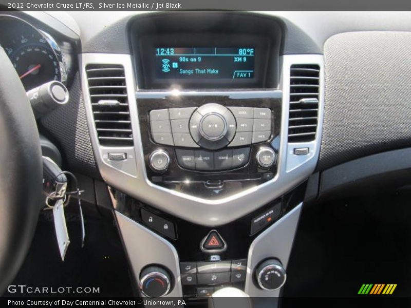 Silver Ice Metallic / Jet Black 2012 Chevrolet Cruze LT/RS