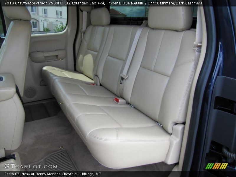 Imperial Blue Metallic / Light Cashmere/Dark Cashmere 2010 Chevrolet Silverado 2500HD LTZ Extended Cab 4x4