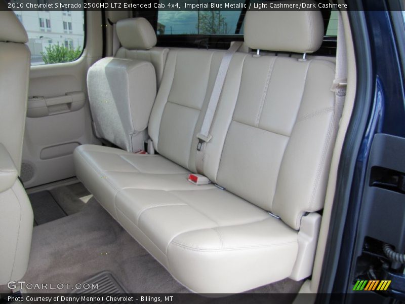 Imperial Blue Metallic / Light Cashmere/Dark Cashmere 2010 Chevrolet Silverado 2500HD LTZ Extended Cab 4x4