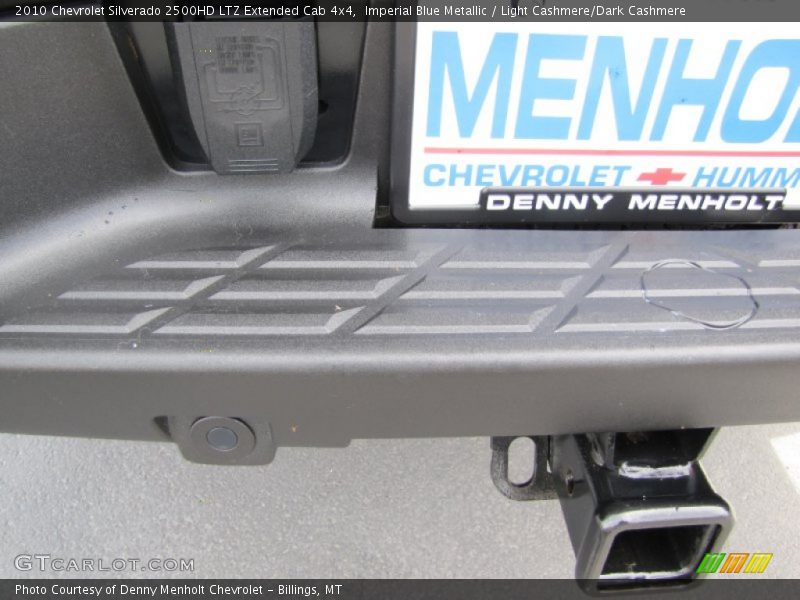 Imperial Blue Metallic / Light Cashmere/Dark Cashmere 2010 Chevrolet Silverado 2500HD LTZ Extended Cab 4x4