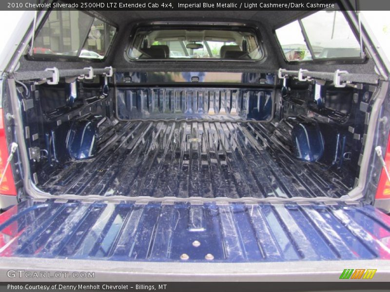 Imperial Blue Metallic / Light Cashmere/Dark Cashmere 2010 Chevrolet Silverado 2500HD LTZ Extended Cab 4x4