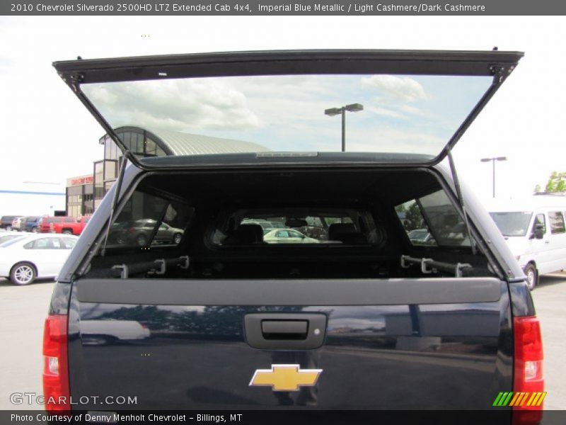 Imperial Blue Metallic / Light Cashmere/Dark Cashmere 2010 Chevrolet Silverado 2500HD LTZ Extended Cab 4x4
