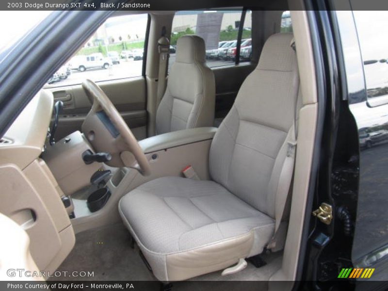 Black / Sandstone 2003 Dodge Durango SXT 4x4