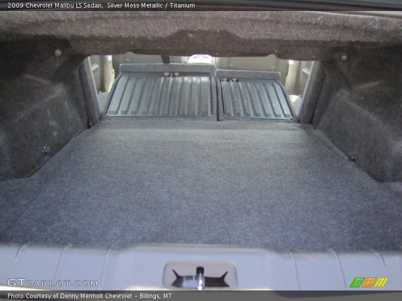 Silver Moss Metallic / Titanium 2009 Chevrolet Malibu LS Sedan