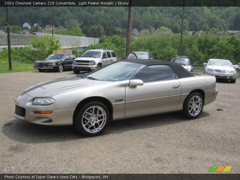  2001 Camaro Z28 Convertible Light Pewter Metallic