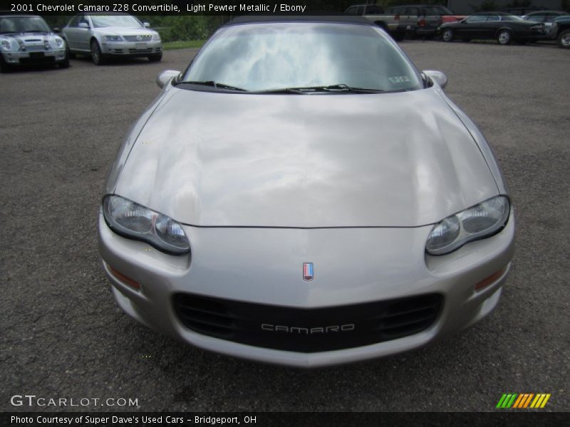 Light Pewter Metallic / Ebony 2001 Chevrolet Camaro Z28 Convertible