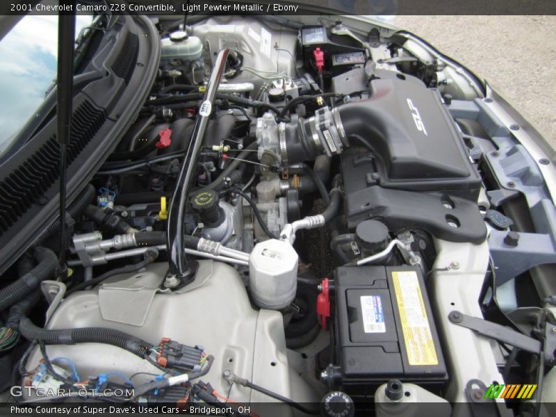  2001 Camaro Z28 Convertible Engine - 5.7 Liter OHV 16-Valve LS1 V8