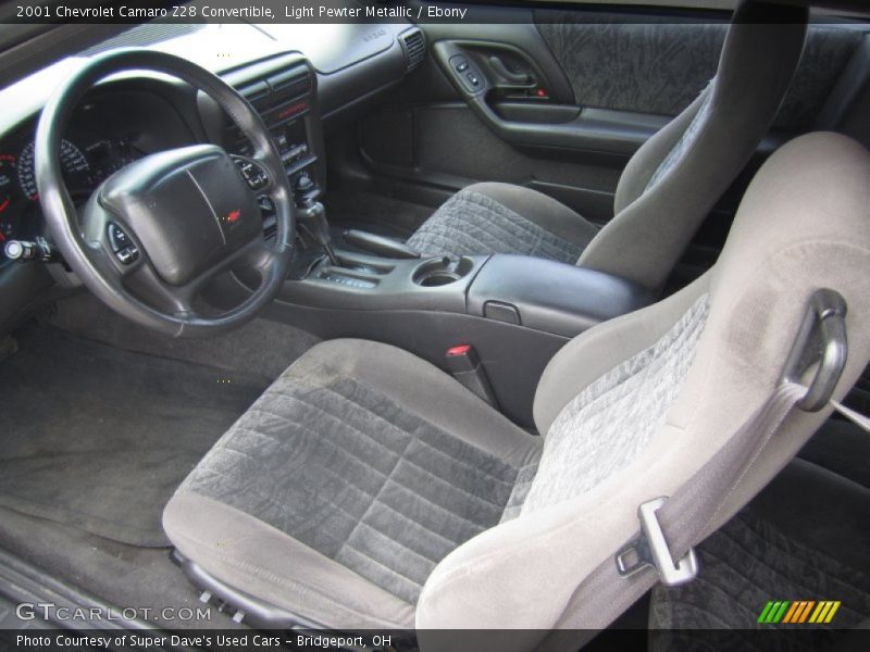  2001 Camaro Z28 Convertible Ebony Interior