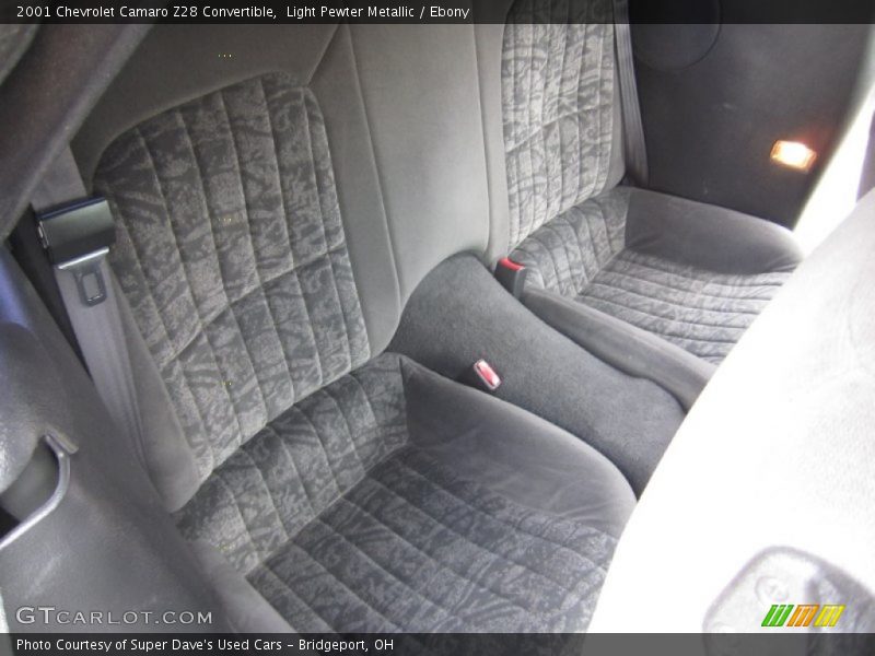 Light Pewter Metallic / Ebony 2001 Chevrolet Camaro Z28 Convertible