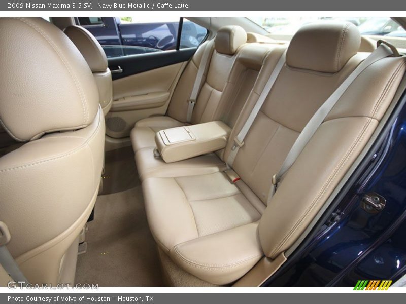 Navy Blue Metallic / Caffe Latte 2009 Nissan Maxima 3.5 SV