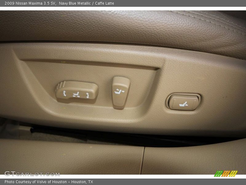 Navy Blue Metallic / Caffe Latte 2009 Nissan Maxima 3.5 SV