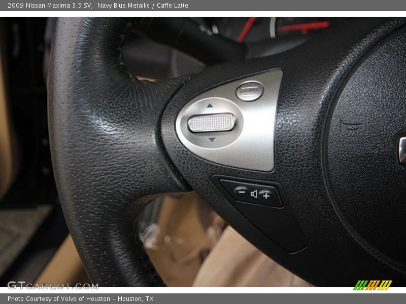 Navy Blue Metallic / Caffe Latte 2009 Nissan Maxima 3.5 SV