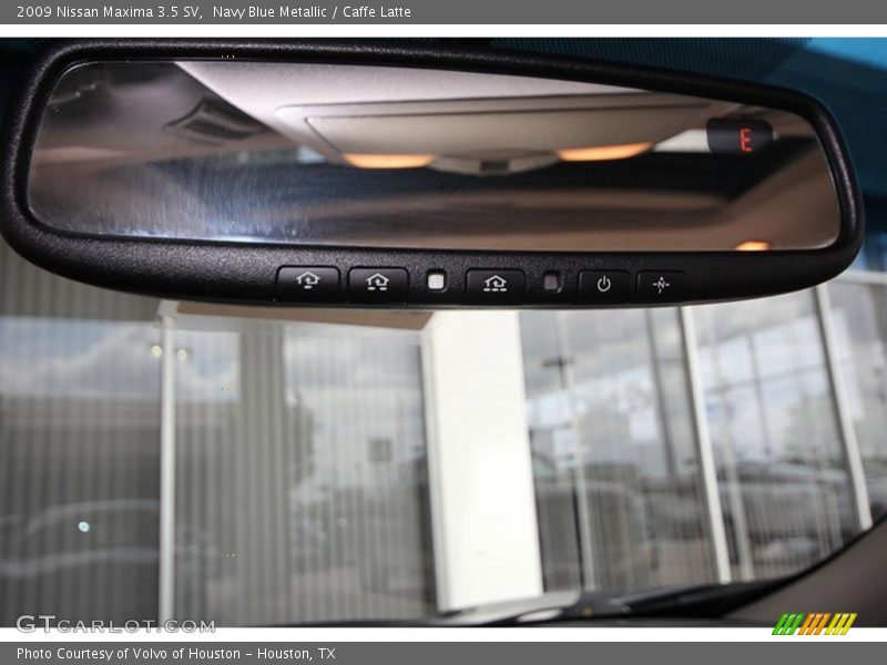 Navy Blue Metallic / Caffe Latte 2009 Nissan Maxima 3.5 SV