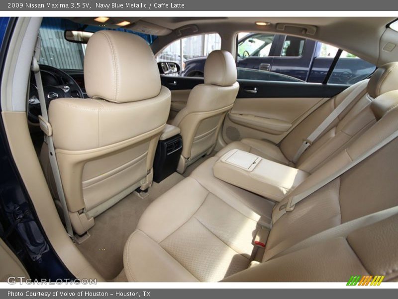 Navy Blue Metallic / Caffe Latte 2009 Nissan Maxima 3.5 SV