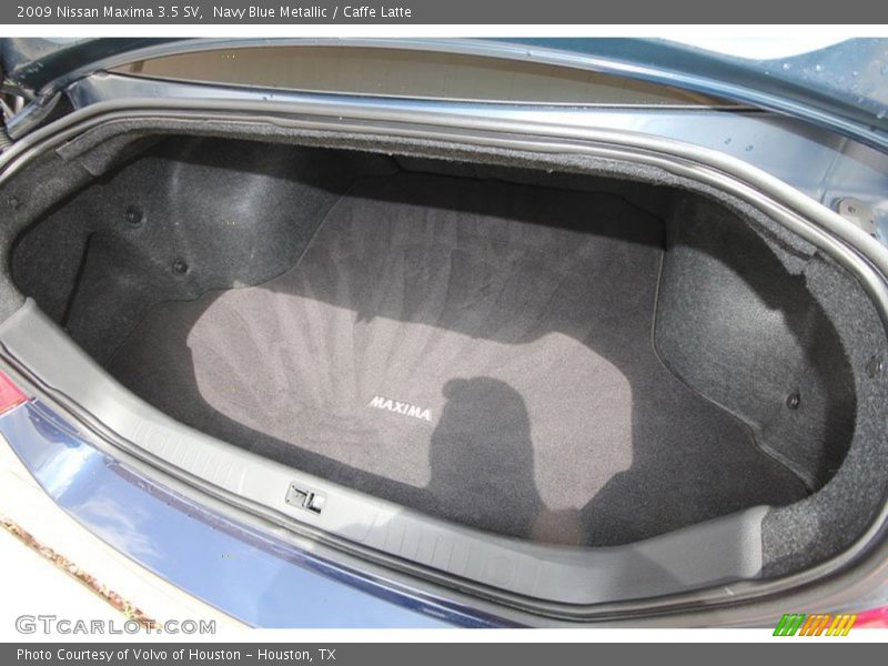 Navy Blue Metallic / Caffe Latte 2009 Nissan Maxima 3.5 SV