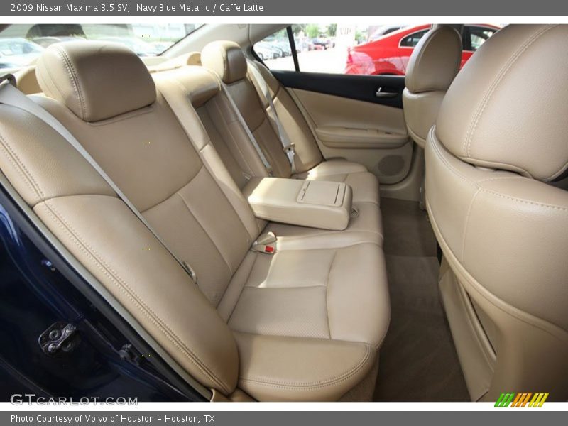 Navy Blue Metallic / Caffe Latte 2009 Nissan Maxima 3.5 SV