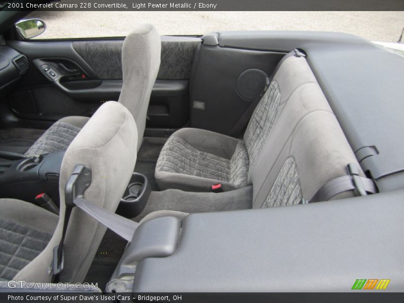 Light Pewter Metallic / Ebony 2001 Chevrolet Camaro Z28 Convertible