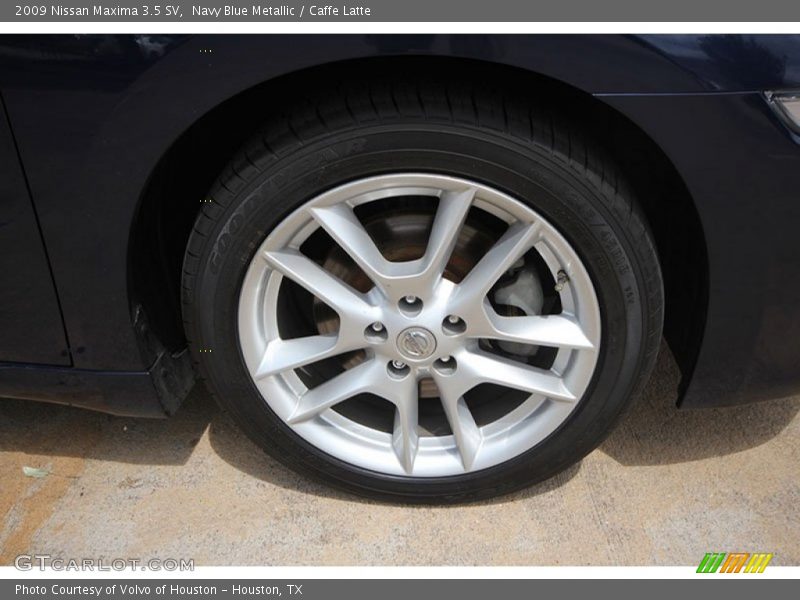 Navy Blue Metallic / Caffe Latte 2009 Nissan Maxima 3.5 SV