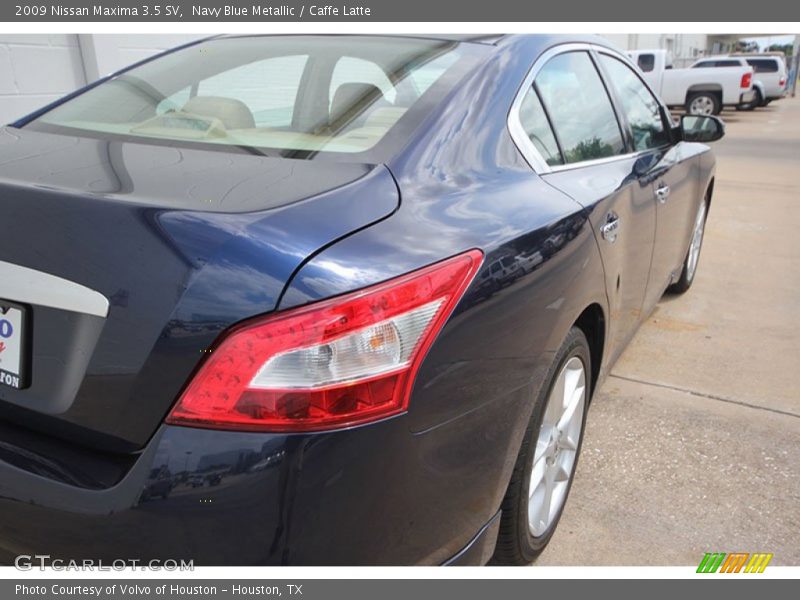 Navy Blue Metallic / Caffe Latte 2009 Nissan Maxima 3.5 SV