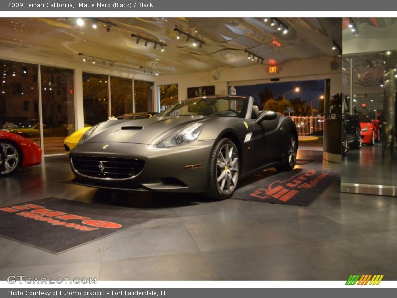 Matte Nero (Black) / Black 2009 Ferrari California