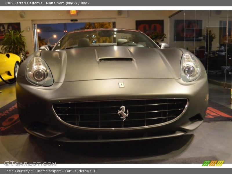 Matte Nero (Black) / Black 2009 Ferrari California