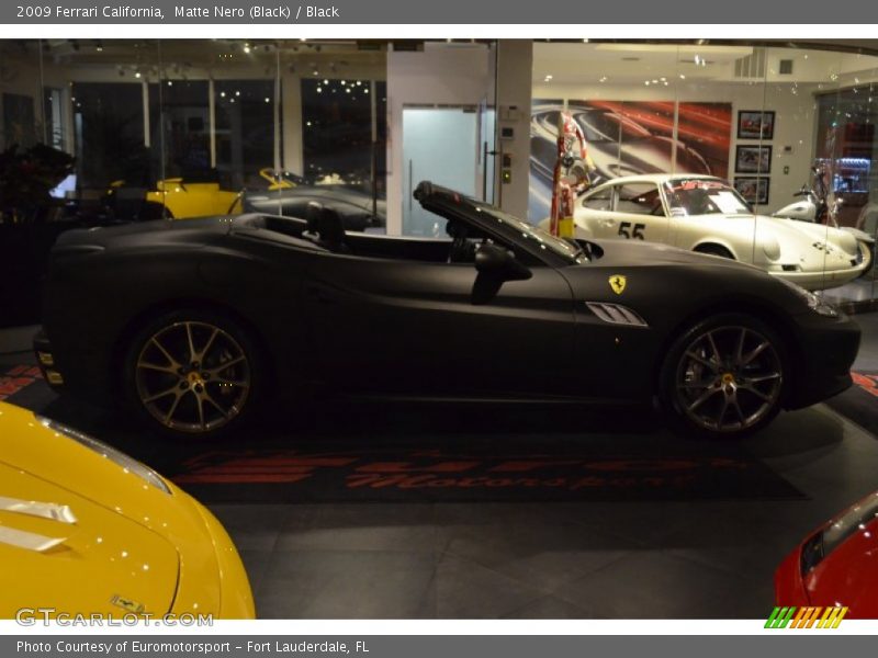 Matte Nero (Black) / Black 2009 Ferrari California