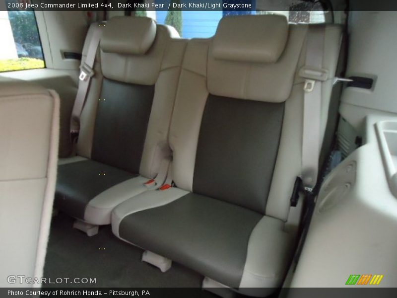 Dark Khaki Pearl / Dark Khaki/Light Graystone 2006 Jeep Commander Limited 4x4