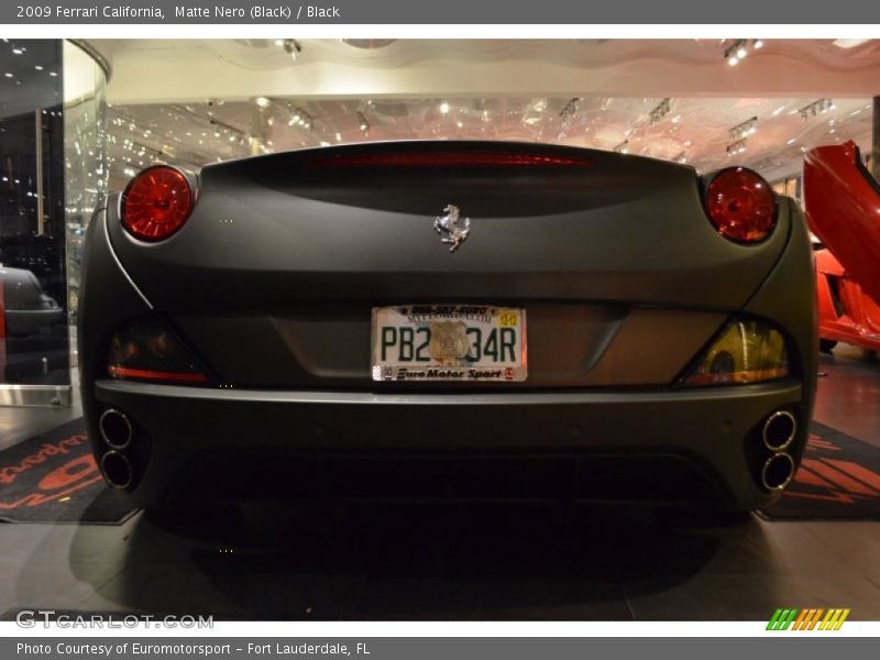 Matte Nero (Black) / Black 2009 Ferrari California