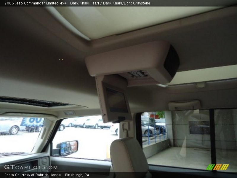Dark Khaki Pearl / Dark Khaki/Light Graystone 2006 Jeep Commander Limited 4x4