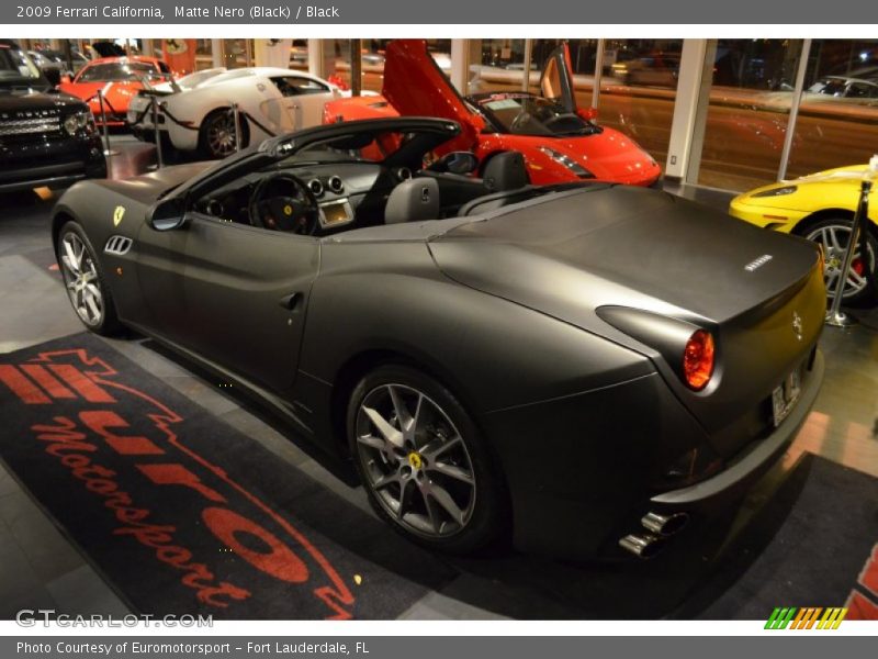 Matte Nero (Black) / Black 2009 Ferrari California
