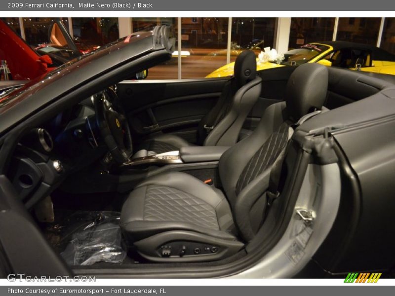 Matte Nero (Black) / Black 2009 Ferrari California