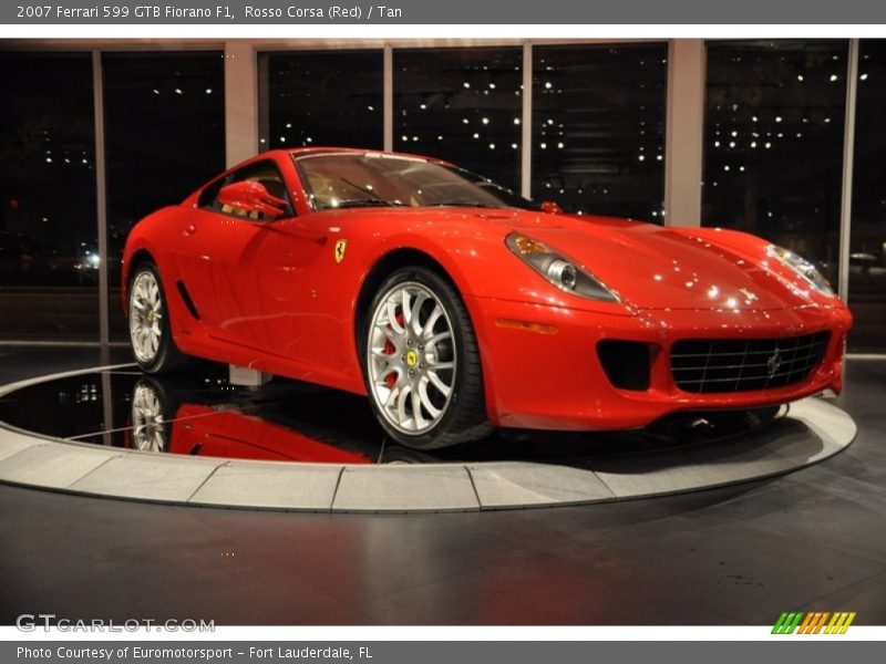 Front 3/4 View of 2007 599 GTB Fiorano F1