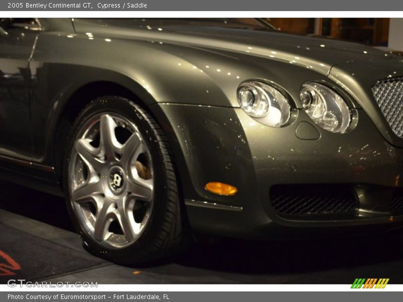 Cypress / Saddle 2005 Bentley Continental GT