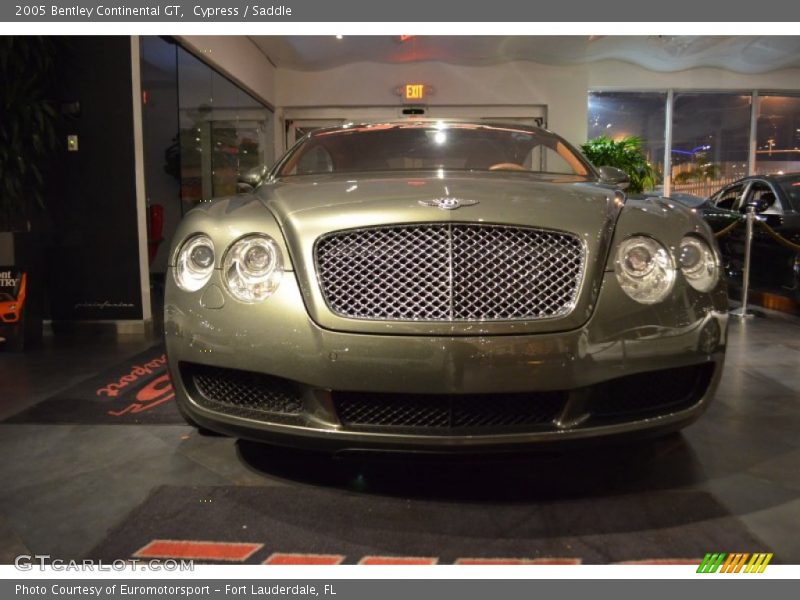 Cypress / Saddle 2005 Bentley Continental GT