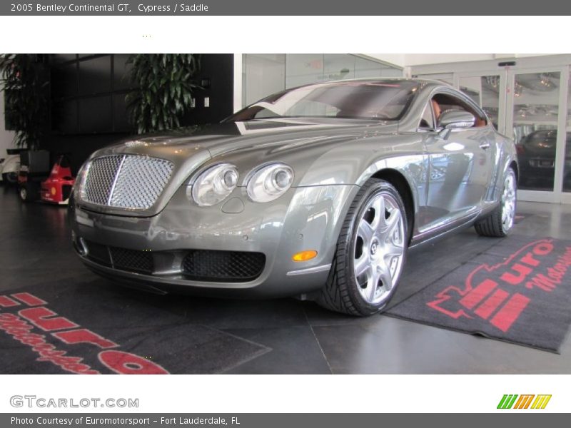 Cypress / Saddle 2005 Bentley Continental GT