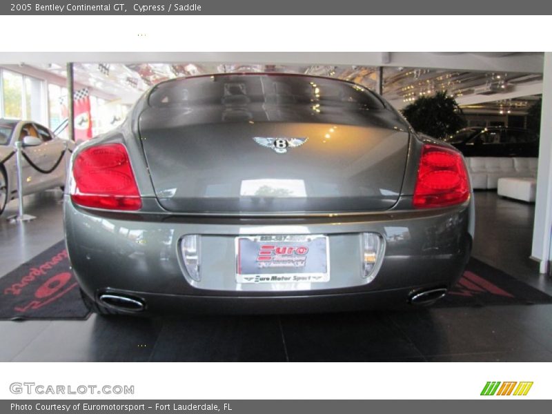 Cypress / Saddle 2005 Bentley Continental GT