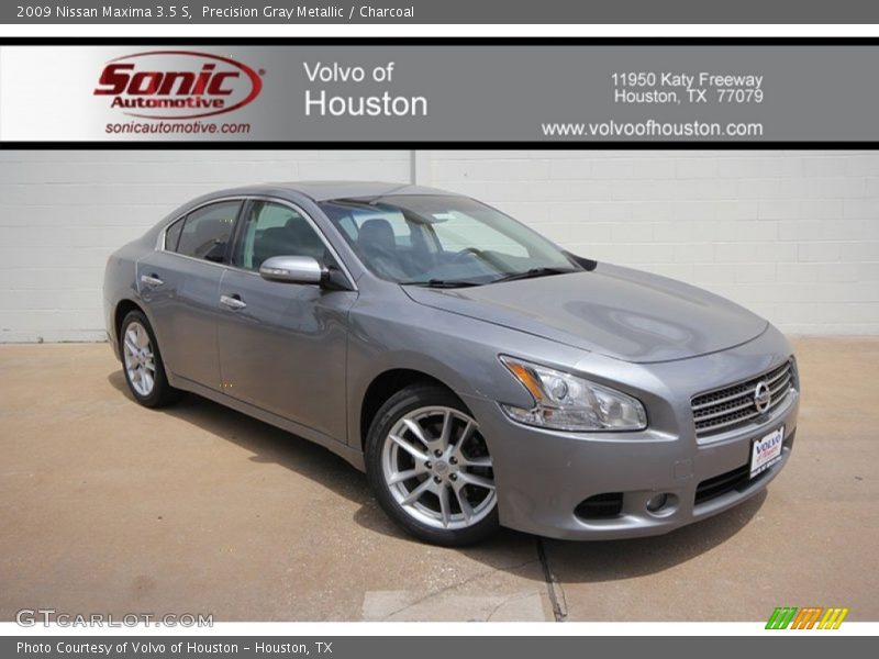 Precision Gray Metallic / Charcoal 2009 Nissan Maxima 3.5 S