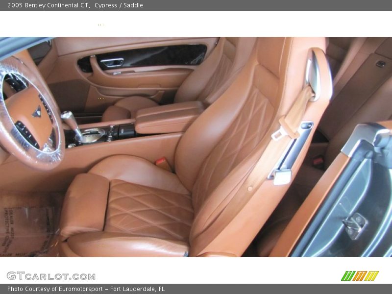Cypress / Saddle 2005 Bentley Continental GT