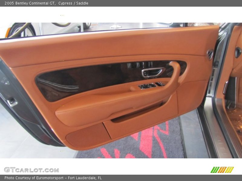 Cypress / Saddle 2005 Bentley Continental GT