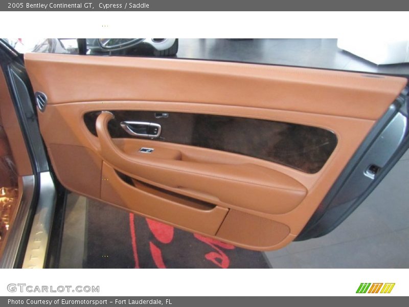 Cypress / Saddle 2005 Bentley Continental GT