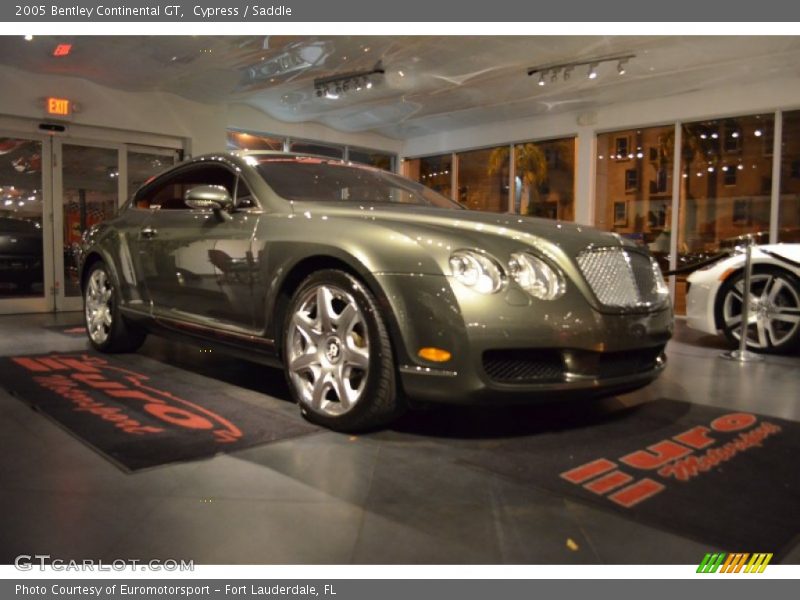 Cypress / Saddle 2005 Bentley Continental GT