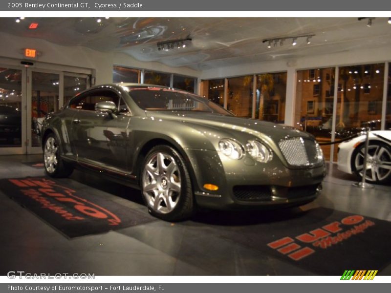 Cypress / Saddle 2005 Bentley Continental GT