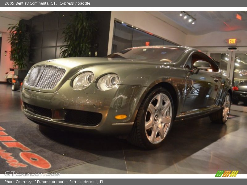 Cypress / Saddle 2005 Bentley Continental GT